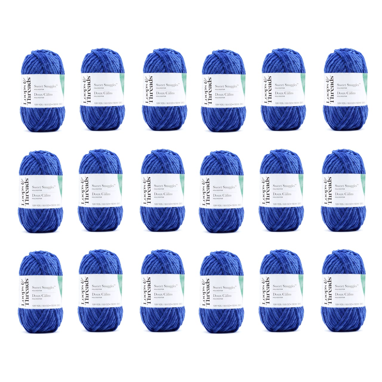 18 Pack: Sweet Snuggles™ Yarn by Loops & Threads®